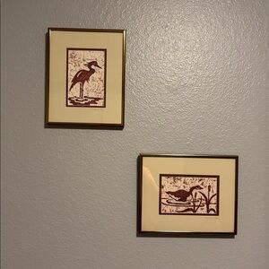 Framed Batik Art by Elizabeth Abeel